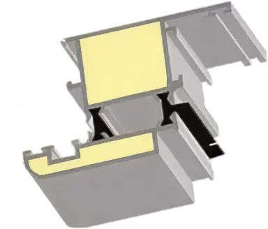 painel ate 100mm Portas exteriores